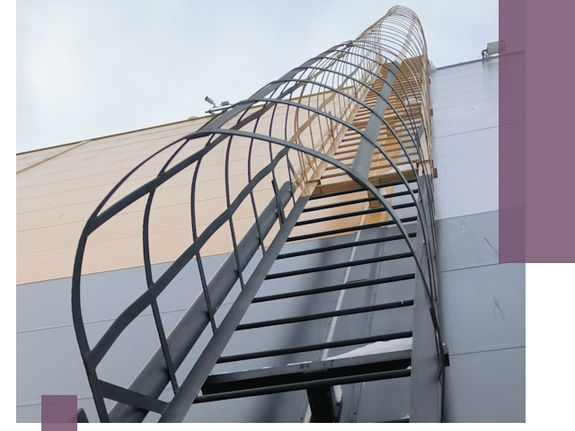 Изготовление и монтаж пожарных лестниц в Нижнем Новгороде профессионально