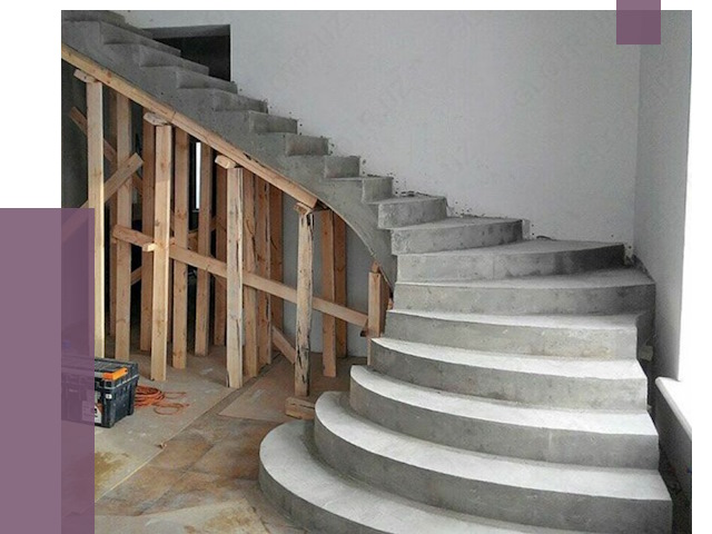Изготовление бетонных лестниц под ключ в Нижнем Новгороде от 20321 руб. | ПРОЛЁТ-Ннн