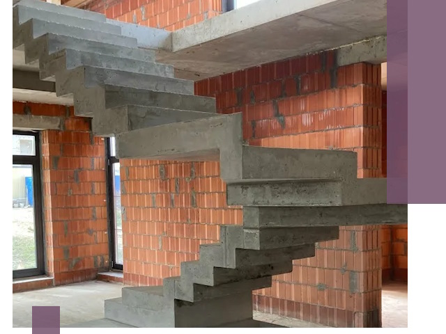 Изготовление бетонных лестниц под ключ в Нижнем Новгороде