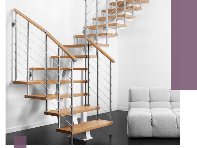 Модульные лестницы под ключ в Нижнем Новгороде — монтаж и изготовление