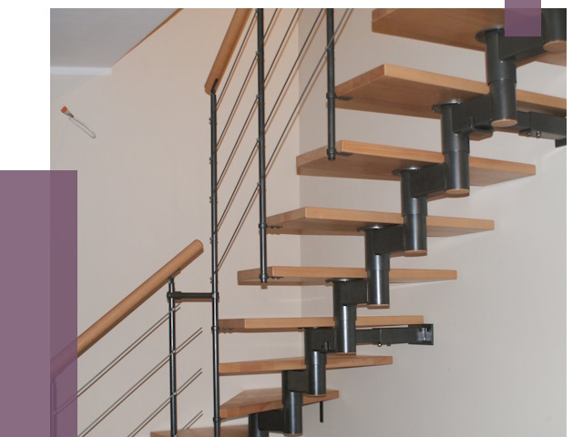 Изготовление модульных лестниц в Нижнем Новгороде от 11724 руб. 