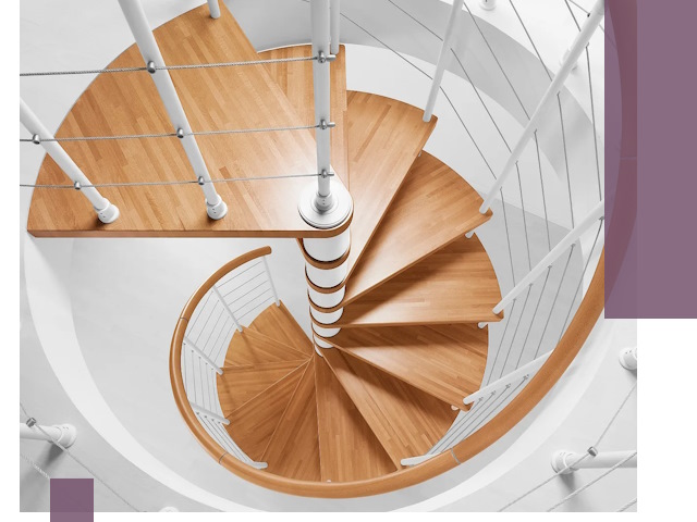 Изготовление винтовых лестниц под ключ в Нижнем Новгороде