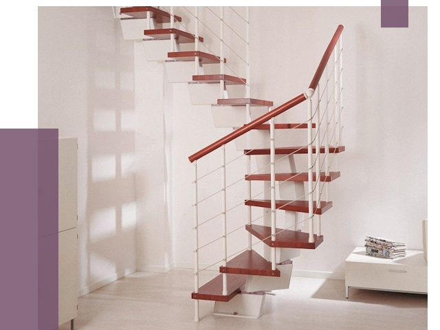 Изготовление лестниц на больцах в Нижнем Новгороде от 9900 руб. | ПРОЛЁТ-Ннн