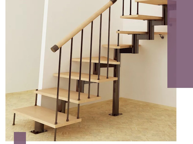 Монтаж лестниц на больцах в Нижнем Новгороде — быстро и надежно