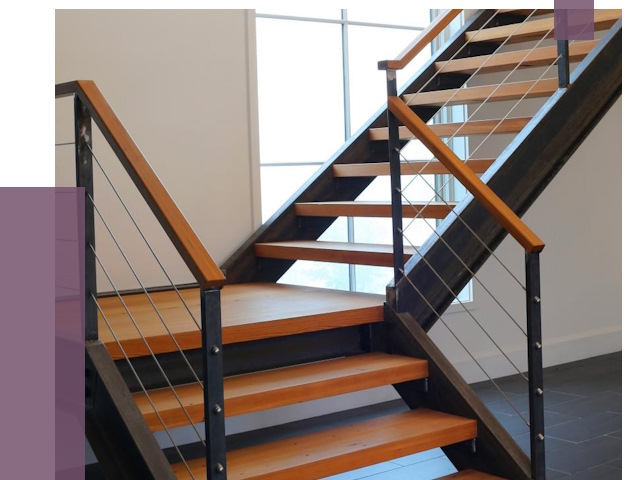 Изготовление лестниц на металлокаркасе в Нижнем Новгороде от 19279 руб. | ПРОЛЁТ-Ннн