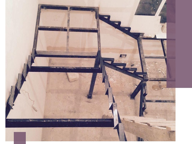 Монтаж лестниц на металлокаркасе в Нижнем Новгороде быстро и качественно