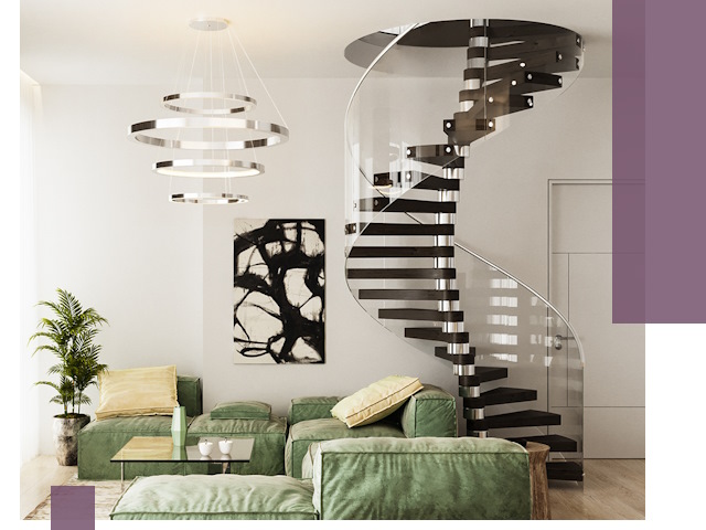 Лестницы для двухуровневой квартиры в Нижнем Новгороде — изготовление и монтаж