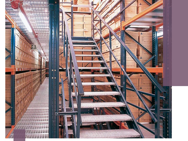 Лестницы складские прочные и безопасные под ключ в Нижнем Новгороде