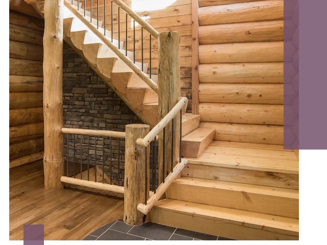 Лестницы в баню под заказ и профессиональный монтаж в Нижнем Новгороде