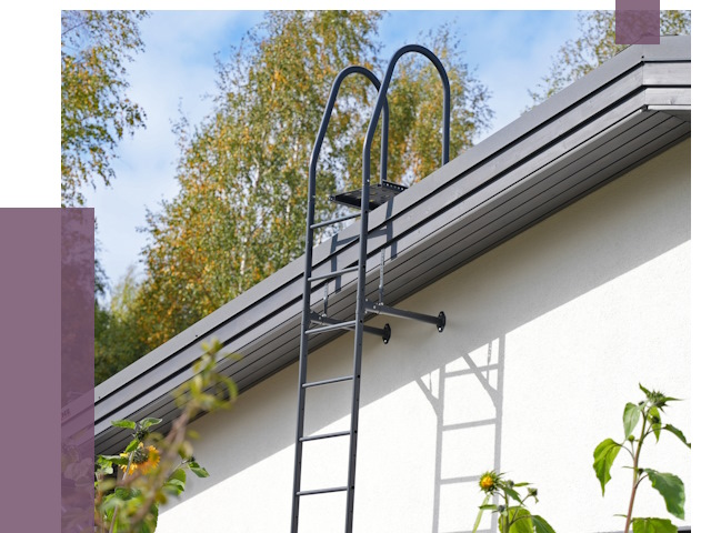 Лестницы на крышу в Нижнем Новгороде от 19487 руб. — монтаж и монтаж ПРОЛЁТ-Ннн