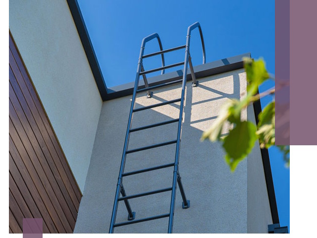 Лестницы на крышу в Нижнем Новгороде — изготовление, монтаж, демонтаж