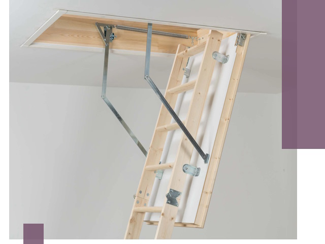 Установка чердачной лестницы под ключ в Нижнем Новгороде