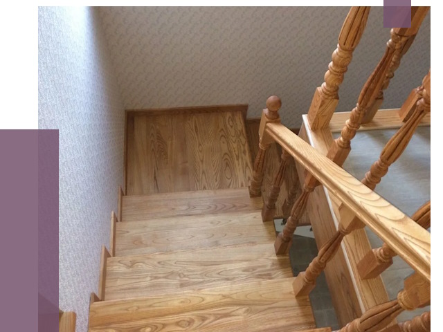 Сосновые лестницы в Нижнем Новгороде под ключ от 8233 руб.  | ПРОЛЁТ-Ннн