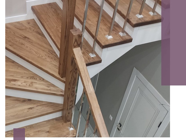 Обшивка металлических лестниц под ключ в Нижнем Новгороде