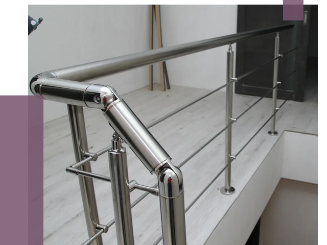 Перила из нержавеющей стали в Нижнем Новгороде от 9170 руб. под ключ | ПРОЛЁТ-Ннн