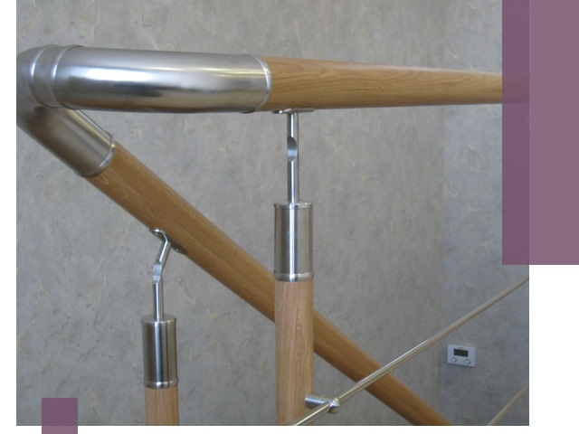 Комбинированные перила на заказ в Нижнем Новгороде — монтаж и производство