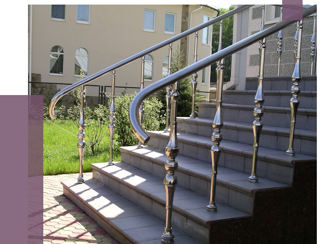 Перила для крыльца в Нижнем Новгороде от 10942 руб. — монтаж ПРОЛЁТ-Ннн