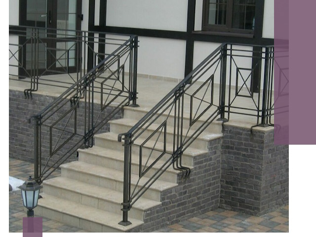 Перила для крыльца в Нижнем Новгороде — монтаж, изготовление и установка