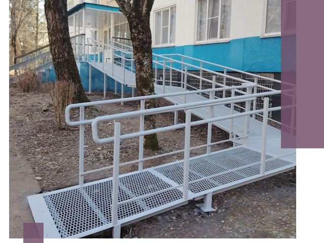 Пандусы под ключ в Нижнем Новгороде: изготовление, монтаж и демонтаж