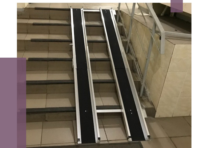 Установка пандуса в подъезд в Нижнем Новгороде от 8128 руб. под ключ | ПРОЛЁТ-Ннн