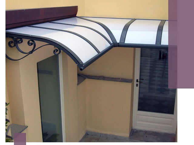 Монтаж козырьков любой сложности в Нижнем Новгороде под ключ