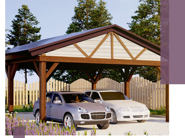 Навесы для автомобиля в Нижнем Новгороде — изготовление и монтаж