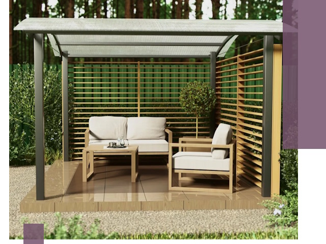 Навесы для дачи в Нижнем Новгороде: изготовление, монтаж и демонтаж