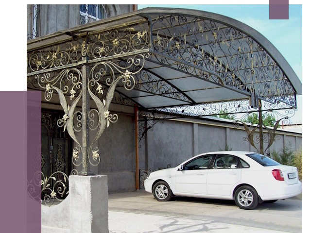 Кованые навесы в Нижнем Новгороде от 14850 руб. | ПРОЛЁТ-Ннн