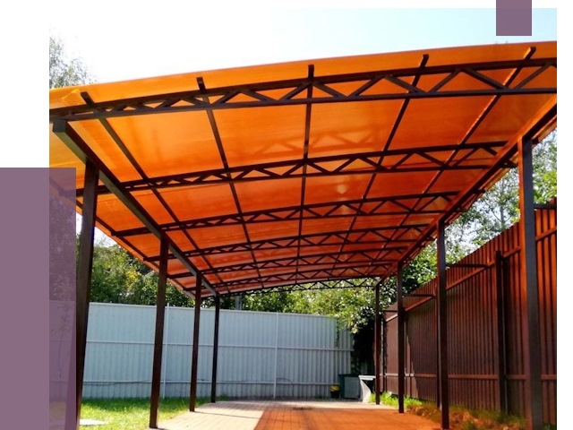 Односкатные навесы под ключ в Нижнем Новгороде от 13391 руб. 