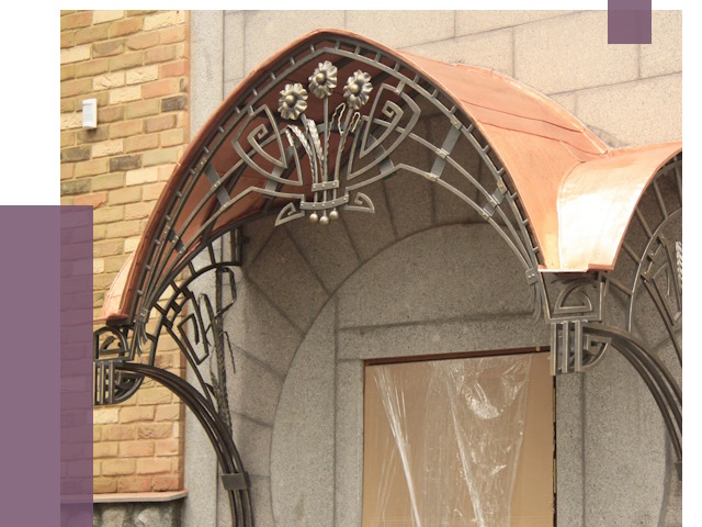 Арочные козырьки в Нижнем Новгороде от 14850 руб. 