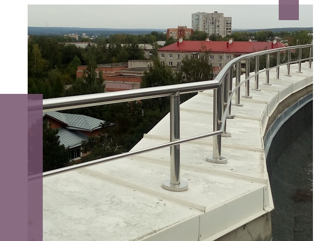 Парапеты и ограждения кровли в Нижнем Новгороде от 5054 руб. 