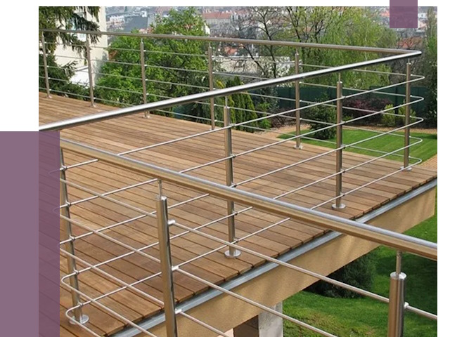 Алюминиевые парапеты в Нижнем Новгороде под ключ от 7920 руб. 