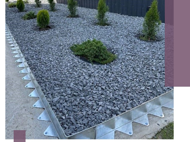 Оцинкованные металлические бордюры под заказ в Нижнем Новгороде