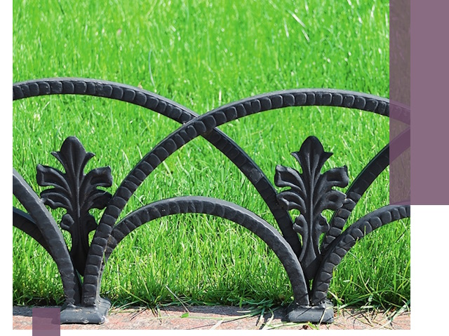 Декоративные металлические бордюры под ключ в Нижнем Новгороде