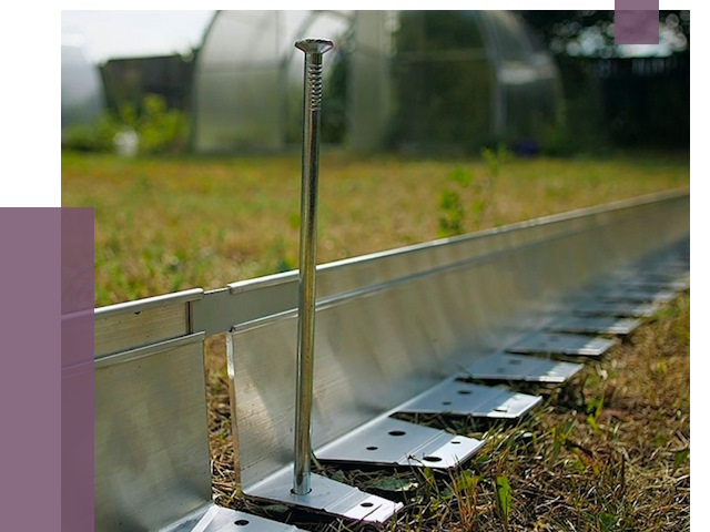 Металлические бордюры для газона в Нижнем Новгороде от 4377 руб. | ПРОЛЁТ-Ннн