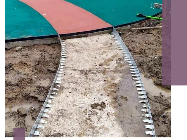 Металлические бордюры для дорожек в Нижнем Новгороде — монтаж и изготовление