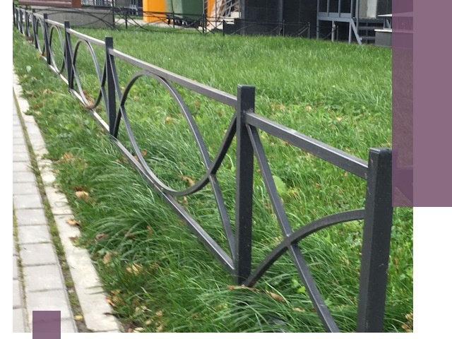Газонные ограждения из металла в Нижнем Новгороде — монтаж и продажа