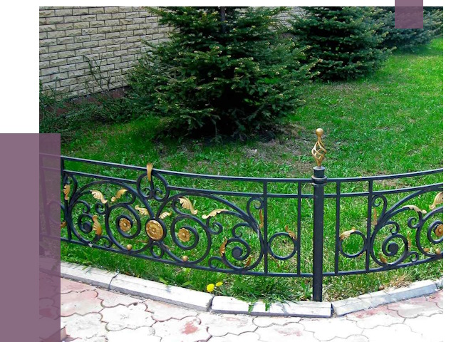 Кованые газонные ограждения в Нижнем Новгороде от 7764 руб. — ПРОЛЁТ-Ннн
